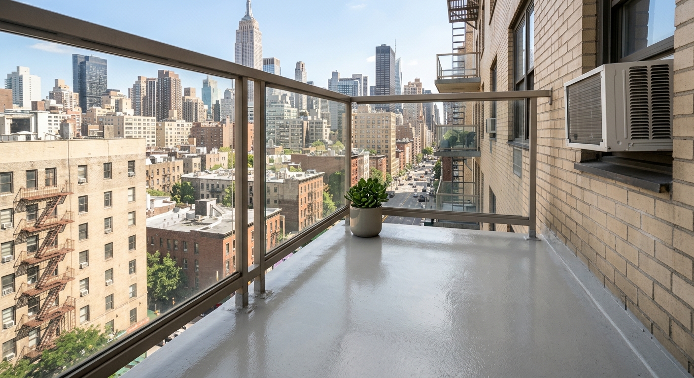 Pristine Clean Balcony Project 2 After Service